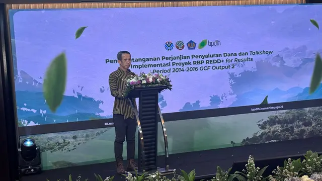 15 Provinsi Terima Dana Rp261 Miliar dari BPDLH untuk Program REDD
