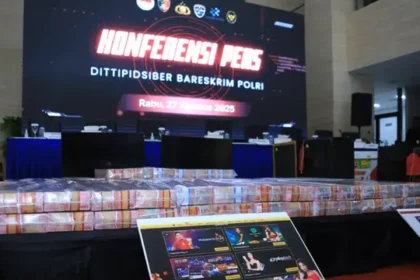 Bongkar Sindikat Judi Online Jaringan Internasional, Polisi Pamer Uang Sitaan Rp 90 Miliar dan Bekukan 235 Rekening