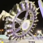 Detik-Detik Insiden Wahana 360 Big Pendulum Patah di Arab Saudi, Puluhan Korban Luka-Luka